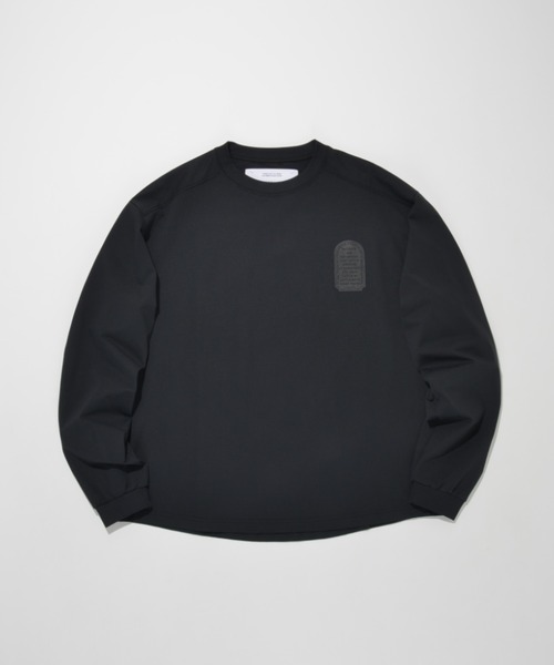 SUPERTHANKS（スーパーサンクス）の「【吸水速乾・接触冷感・抗菌防臭】バックプリントロングTシャツ[arch] Functional L/S T-shirt（Tシャツ/カットソー・メンズ・ピンク/ホワイト/ブラック/グレー・L/M/S）」の2枚目の写真