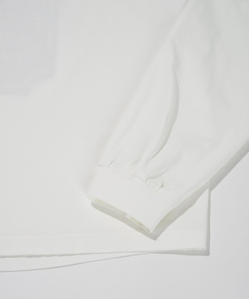 SUPERTHANKS（スーパーサンクス）の「【吸水速乾・接触冷感・抗菌防臭】バックプリントロングTシャツ[arch] Functional L/S T-shirt（Tシャツ/カットソー・メンズ・ピンク/ホワイト/ブラック/グレー・L/M/S）」の22枚目の写真
