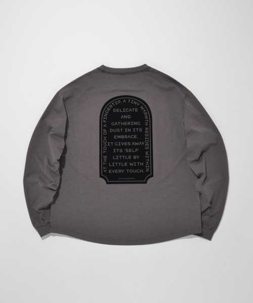 SUPERTHANKS（スーパーサンクス）の「【吸水速乾・接触冷感・抗菌防臭】バックプリントロングTシャツ[arch] Functional L/S T-shirt（Tシャツ/カットソー・メンズ・ピンク/ホワイト/ブラック/グレー・L/M/S）」の19枚目の写真