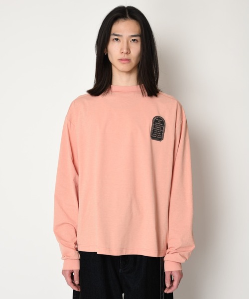 SUPERTHANKS（スーパーサンクス）の「【吸水速乾・接触冷感・抗菌防臭】バックプリントロングTシャツ[arch] Functional L/S T-shirt（Tシャツ/カットソー・メンズ・ピンク/ホワイト/ブラック/グレー・L/M/S）」の17枚目の写真