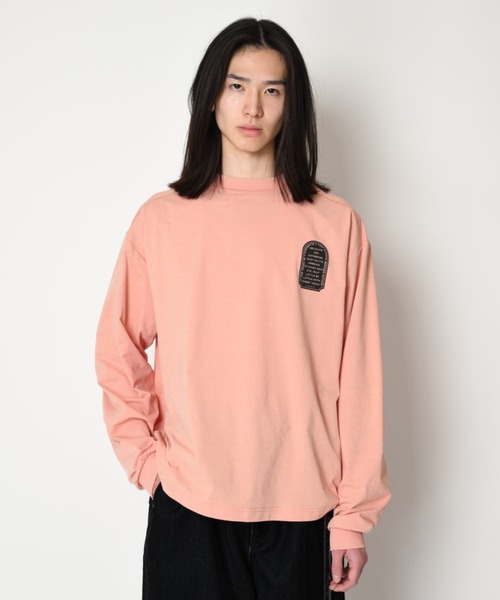 SUPERTHANKS（スーパーサンクス）の「【吸水速乾・接触冷感・抗菌防臭】バックプリントロングTシャツ[arch] Functional L/S T-shirt（Tシャツ/カットソー・メンズ・ピンク/ホワイト/ブラック/グレー・L/M/S）」の16枚目の写真