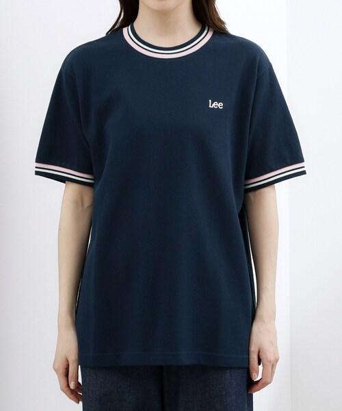 grove（グローブ）の「【Lee】SEEDSTICH TEE（Tシャツ/カットソー・レディース・オフホワイト/ネイビー・02/01）」の8枚目の写真