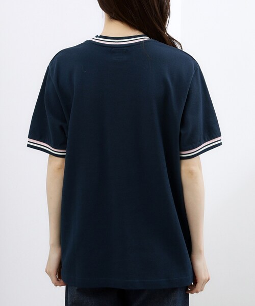grove（グローブ）の「【Lee】SEEDSTICH TEE（Tシャツ/カットソー・レディース・オフホワイト/ネイビー・02/01）」の10枚目の写真