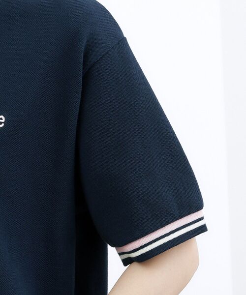 grove（グローブ）の「【Lee】SEEDSTICH TEE（Tシャツ/カットソー・レディース・オフホワイト/ネイビー・02/01）」の12枚目の写真