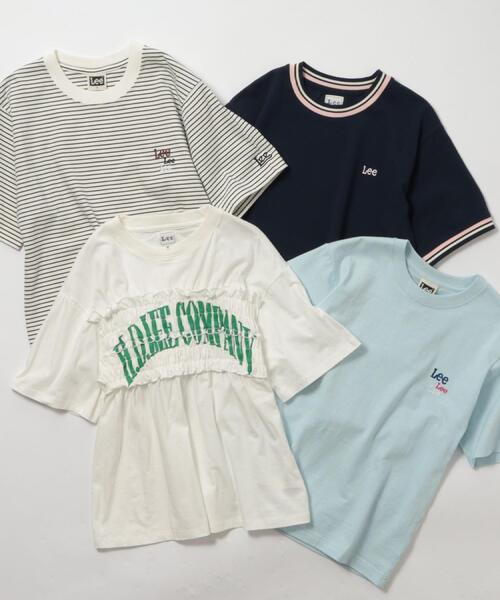 grove（グローブ）の「【Lee】SEEDSTICH TEE（Tシャツ/カットソー・レディース・オフホワイト/ネイビー・02/01）」の15枚目の写真