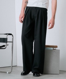 Regen Glanz | deep front tuck volume cotton pants / ディープフロントタックボリュームコットンパンツ(その他パンツ)