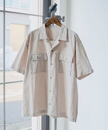 【2WAYストレッチ・接触冷感・UVカット】マルチファンクション半袖シャツ