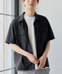 【2WAYストレッチ・接触冷感・UVカット】マルチファンクション半袖シャツ