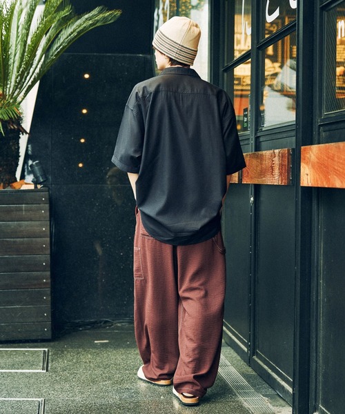 niko and...（ニコアンド）の「ステッチカーブパンツ（その他パンツ・メンズ・ブラック/ブラウン・LARGE/MEDIUM）」の14枚目の写真