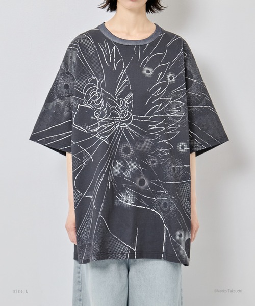tanakadaisuke（タナカダイスケ）の「【tanakadaisuke/タナカダイスケ】Eternal Sailor Moon T-shirt　L/エターナルセーラームーンTシャツ Lサイズ（Tシャツ/カットソー・レディース・ブラック/ピンク・L）」の10枚目の写真