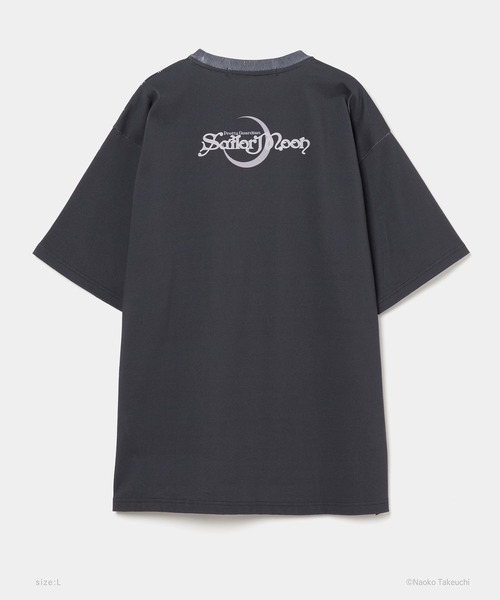 tanakadaisuke（タナカダイスケ）の「【tanakadaisuke/タナカダイスケ】Eternal Sailor Moon T-shirt　L/エターナルセーラームーンTシャツ Lサイズ（Tシャツ/カットソー・レディース・ブラック/ピンク・L）」の17枚目の写真