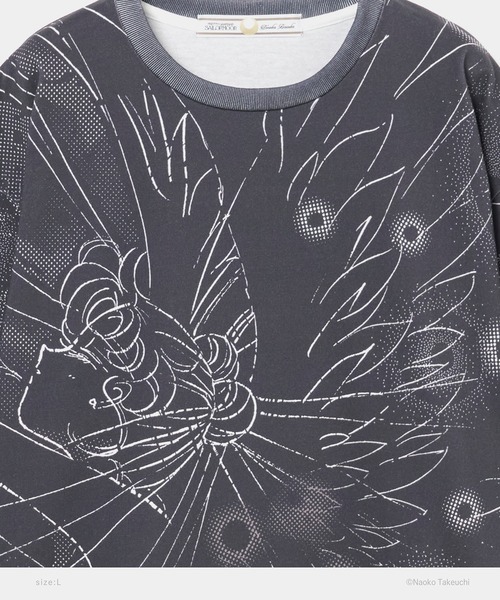 tanakadaisuke（タナカダイスケ）の「【tanakadaisuke/タナカダイスケ】Eternal Sailor Moon T-shirt　L/エターナルセーラームーンTシャツ Lサイズ（Tシャツ/カットソー・レディース・ブラック/ピンク・L）」の18枚目の写真