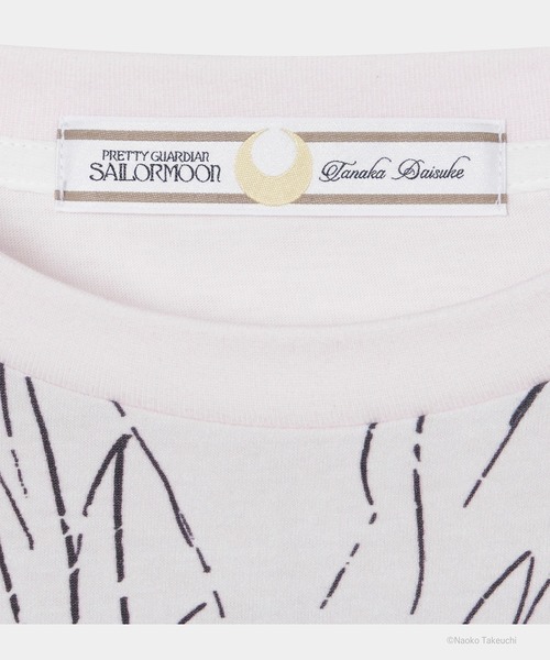 tanakadaisuke（タナカダイスケ）の「【tanakadaisuke/タナカダイスケ】Eternal Sailor Moon T-shirt　L/エターナルセーラームーンTシャツ Lサイズ（Tシャツ/カットソー・レディース・ブラック/ピンク・L）」の6枚目の写真