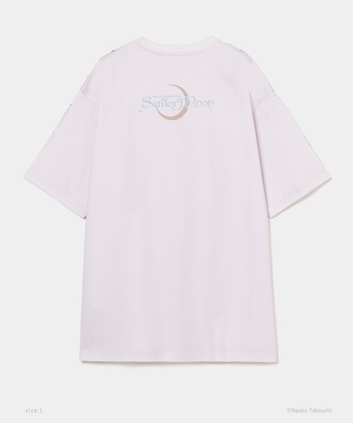 tanakadaisuke（タナカダイスケ）の「【tanakadaisuke/タナカダイスケ】Eternal Sailor Moon T-shirt　L/エターナルセーラームーンTシャツ Lサイズ（Tシャツ/カットソー・レディース・ブラック/ピンク・L）」の4枚目の写真
