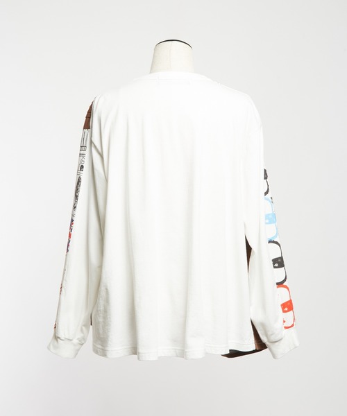 gomme（ゴム）の「ロンドンタックフレアＴ（Tシャツ/カットソー・レディース・ブラック/ホワイト・MEDIUM）」の15枚目の写真