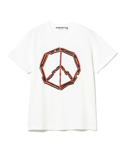 BEAMS(ビームス)の「〈MEN〉FUJI ROCK FESTIVAL'26 / EISUKE HOSHI / P2A6E TEE(Tシャツ/カットソー・メンズ・ホワイト・M/L/XL/XXL)」の1枚目の写真