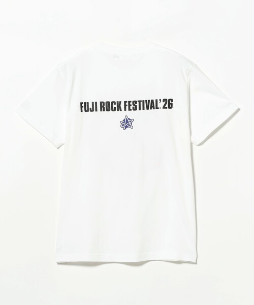BEAMS(ビームス)の「〈MEN〉FUJI ROCK FESTIVAL'26 / EISUKE HOSHI / P2A6E TEE(Tシャツ/カットソー・メンズ・ホワイト・M/L/XL/XXL)」の3枚目の写真