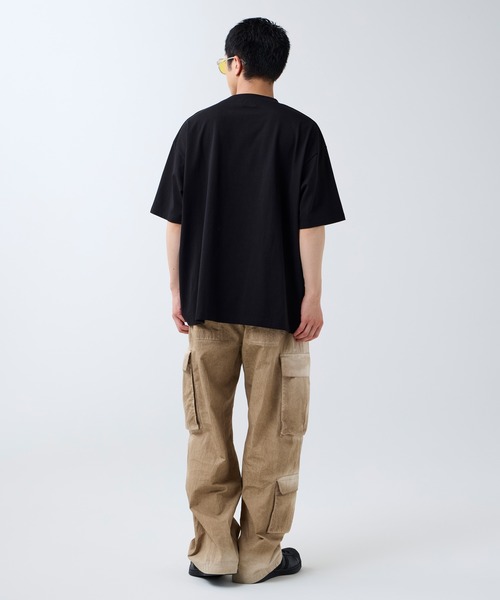 DAWNCE（ダウンス）の「［DAWNCE×TOMOTERU NISHIMURA］Too Much LoveペインティングTシャツ（Tシャツ/カットソー・メンズ・オフホワイト/ブラック・M/L）」の12枚目の写真