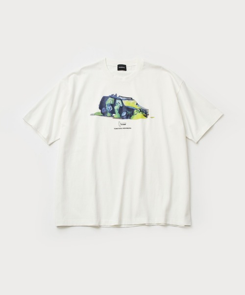 DAWNCE（ダウンス）の「［DAWNCE×TOMOTERU NISHIMURA］Too Much LoveペインティングTシャツ（Tシャツ/カットソー・メンズ・オフホワイト/ブラック・M/L）」の11枚目の写真