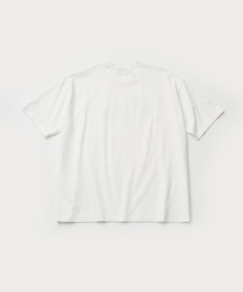 DAWNCE（ダウンス）の「［DAWNCE×TOMOTERU NISHIMURA］Too Much LoveペインティングTシャツ（Tシャツ/カットソー・メンズ・オフホワイト/ブラック・M/L）」の10枚目の写真