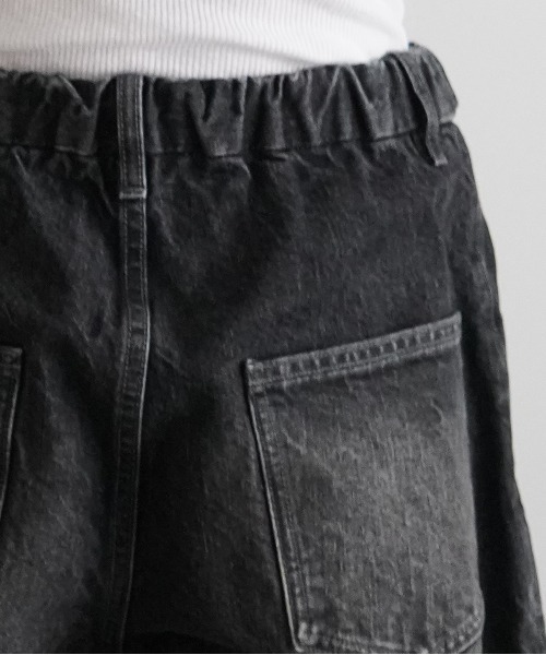 KAIKO(カイコー)の「KAIKO The denim wide fit vintage(デニムパンツ・メンズ・ブラック・1)」の4枚目の写真