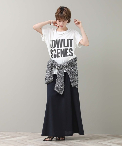 The rejoice(ザ リジョイス)の「LOWLIT_Tシャツ(Tシャツ/カットソー・レディース・ブラック/オフホワイト・FREE)」の13枚目の写真