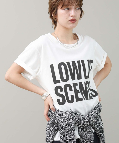 The rejoice(ザ リジョイス)の「LOWLIT_Tシャツ(Tシャツ/カットソー・レディース・ブラック/オフホワイト・FREE)」の15枚目の写真