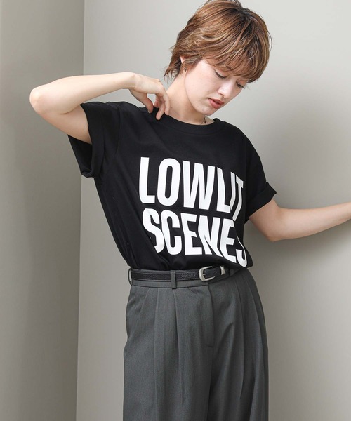 The rejoice(ザ リジョイス)の「LOWLIT_Tシャツ(Tシャツ/カットソー・レディース・ブラック/オフホワイト・FREE)」の21枚目の写真