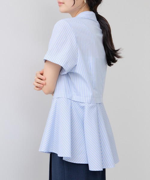 Peplum сменная кепка‑футболка (cut‑swap cap T‑shirt)
