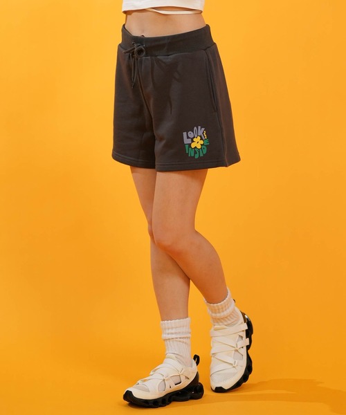 RVCA(ルーカ)の「RVCA/ルーカ レディース ショーツ スウェットショーツ 花柄 BG04C224(その他パンツ・レディース・グレー/ホワイト/ブラック・S/M)」の3枚目の写真