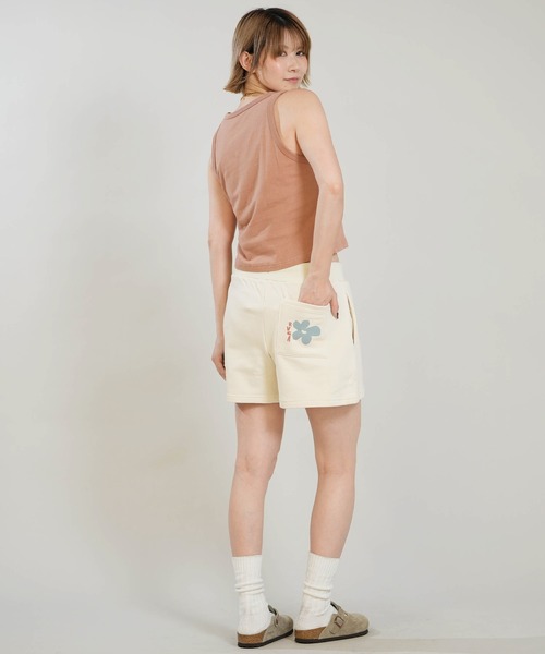 RVCA(ルーカ)の「RVCA/ルーカ レディース ショーツ スウェットショーツ 花柄 BG04C224(その他パンツ・レディース・グレー/ホワイト/ブラック・S/M)」の7枚目の写真