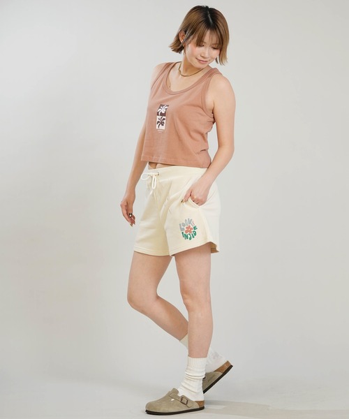 RVCA(ルーカ)の「RVCA/ルーカ レディース ショーツ スウェットショーツ 花柄 BG04C224(その他パンツ・レディース・グレー/ホワイト/ブラック・S/M)」の8枚目の写真