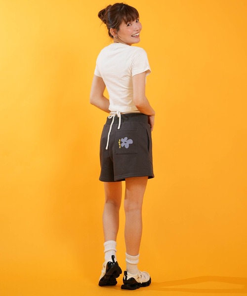 RVCA(ルーカ)の「RVCA/ルーカ レディース ショーツ スウェットショーツ 花柄 BG04C224(その他パンツ・レディース・グレー/ホワイト/ブラック・S/M)」の13枚目の写真