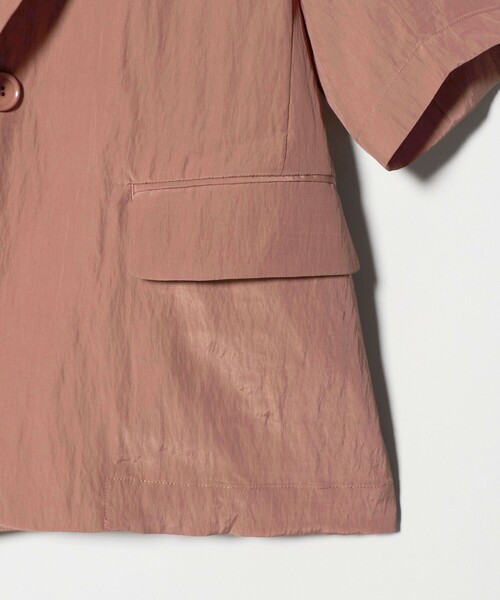 H BEAUTY&YOUTH UNITED ARROWS(エイチビューティーアンドユースユナイテッドアローズ)の「<H>ハーフスリーブ ジャケット(テーラードジャケット・レディース・ブラウン系/ブラック・S/M)」の12枚目の写真