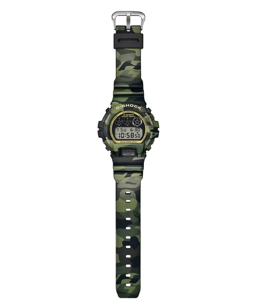 G-SHOCK(ジーショック)の「G-SHOCK/ジーショック 腕時計 "BOLD CAMO SERIES, CAMO AND GOLD" DW-6900CMG-3JF(デジタル腕時計・メンズ・グリーン系カモフラージュ・FREE)」の4枚目の写真
