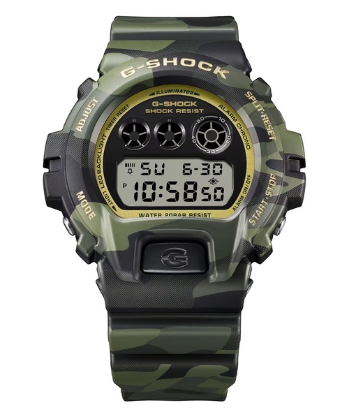 G-SHOCK(ジーショック)の「G-SHOCK/ジーショック 腕時計 "BOLD CAMO SERIES, CAMO AND GOLD" DW-6900CMG-3JF(デジタル腕時計・メンズ・グリーン系カモフラージュ・FREE)」の6枚目の写真