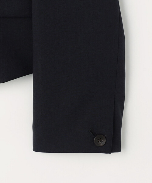 COMME CA Wardrobe(コムサワードローブ)の「〔 +サイズ 〕 【セットアップ対応】パウダープレーンストレッチ ショートダブルジャケット(セットアップ・レディース・ネイビー/ブラウン・13号/15号)」の13枚目の写真