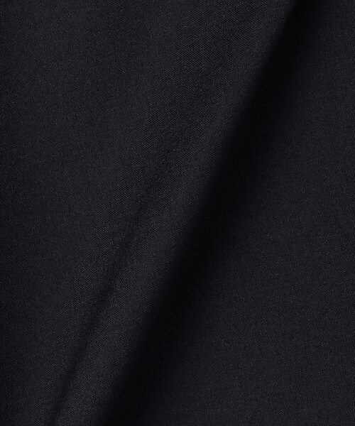 COMME CA Wardrobe(コムサワードローブ)の「〔 +サイズ 〕 【セットアップ対応】パウダープレーンストレッチ ショートダブルジャケット(セットアップ・レディース・ネイビー/ブラウン・13号/15号)」の19枚目の写真