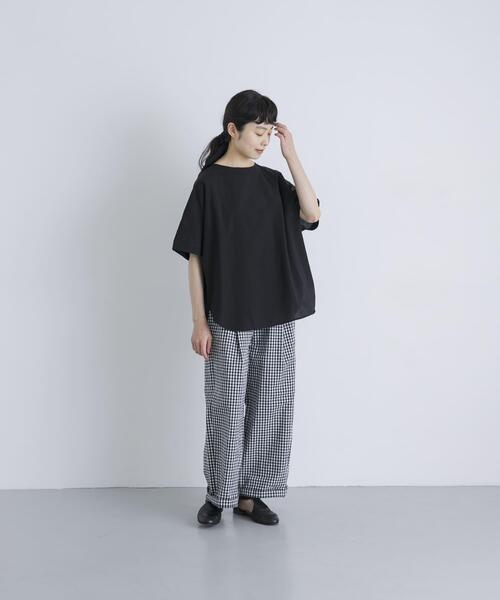 かぐれ（カグレ）の「ウェザーワッシャーワイドパンツ（その他パンツ・レディース・ストライプ/チェック・FREE）」の11枚目の写真