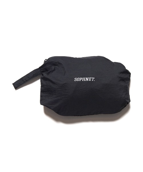 SOPHNET.(ソフネット)の「RIPSTOP PACKABLE HOODED BLOUSON(ブルゾン・メンズ・ネイビー/ブラック/ピンク/オレンジ・2/3/1/4/5)」の19枚目の写真