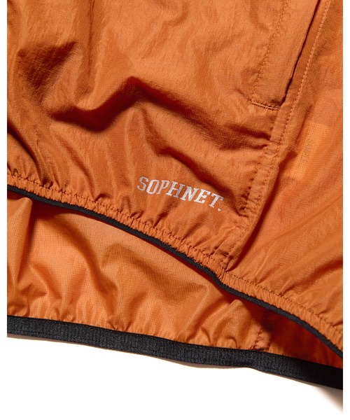 SOPHNET.(ソフネット)の「RIPSTOP PACKABLE HOODED BLOUSON(ブルゾン・メンズ・ネイビー/ブラック/ピンク/オレンジ・2/3/1/4/5)」の15枚目の写真
