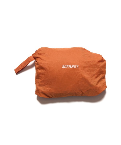 SOPHNET.(ソフネット)の「RIPSTOP PACKABLE HOODED BLOUSON(ブルゾン・メンズ・ネイビー/ブラック/ピンク/オレンジ・2/3/1/4/5)」の16枚目の写真