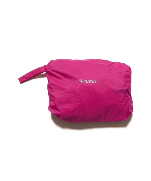 SOPHNET.(ソフネット)の「RIPSTOP PACKABLE HOODED BLOUSON(ブルゾン・メンズ・ネイビー/ブラック/ピンク/オレンジ・2/3/1/4/5)」の10枚目の写真