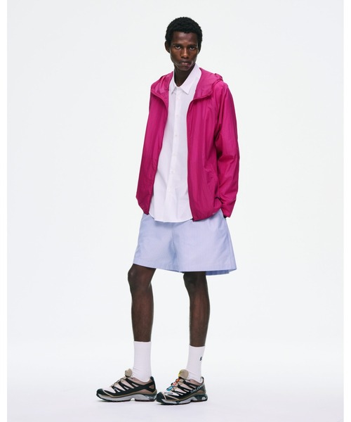 SOPHNET.(ソフネット)の「RIPSTOP PACKABLE HOODED BLOUSON(ブルゾン・メンズ・ネイビー/ブラック/ピンク/オレンジ・2/3/1/4/5)」の6枚目の写真