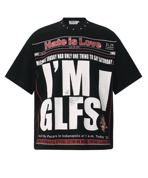 mushwear(マッシュウェア)の「スタッズネックワッフルTシャツ(Tシャツ/カットソー・メンズ・ブラック/ホワイト・X-LARGE/MEDIUM/LARGE)」の9枚目の写真