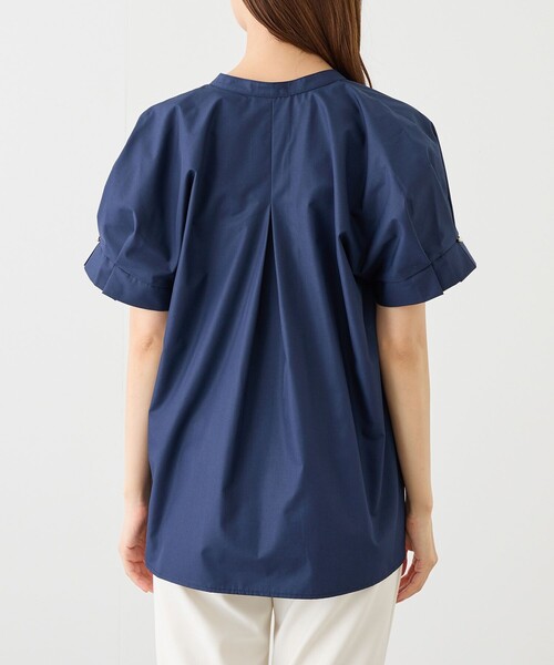 Jayro（ジャイロ）の「袖タックスキッパーシャツ（シャツ/ブラウス・レディース・ネイビー/ブルー系その他5/サックスブルー/ピンク系その他2/ホワイト系その他・M）」の16枚目の写真