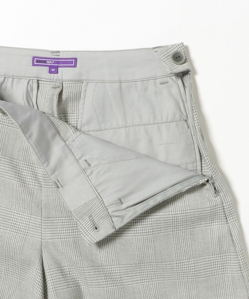 BEAMS GOLF(ビームスゴルフ)の「PURPLE LABEL / グレンチェック ショートパンツ(その他パンツ・レディース・グレー/ブラック・SMALL/LARGE/MEDIUM)」の17枚目の写真