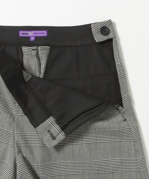 BEAMS GOLF(ビームスゴルフ)の「PURPLE LABEL / グレンチェック ショートパンツ(その他パンツ・レディース・グレー/ブラック・SMALL/LARGE/MEDIUM)」の22枚目の写真