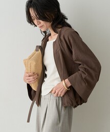 qualite | スリーブドロストブルゾン(ブルゾン)