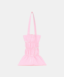 CVICO ATELIER（シビコ アトリエ）の「Cherie Bag (BabyPink  Dot)（エコバッグ/サブバッグ）」